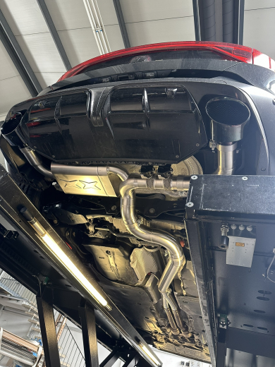 REAPER V4 ECE Klappenauspuff VZ5 90mm