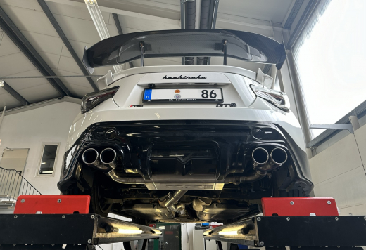 DTH valve controlled exhaust GT86 & BRZ TRD