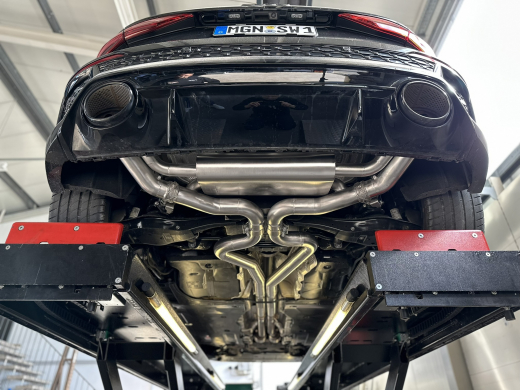 DTH RS3 8Y ( GY) Doppelflutige Klappenauspuffanlage REAPER V5